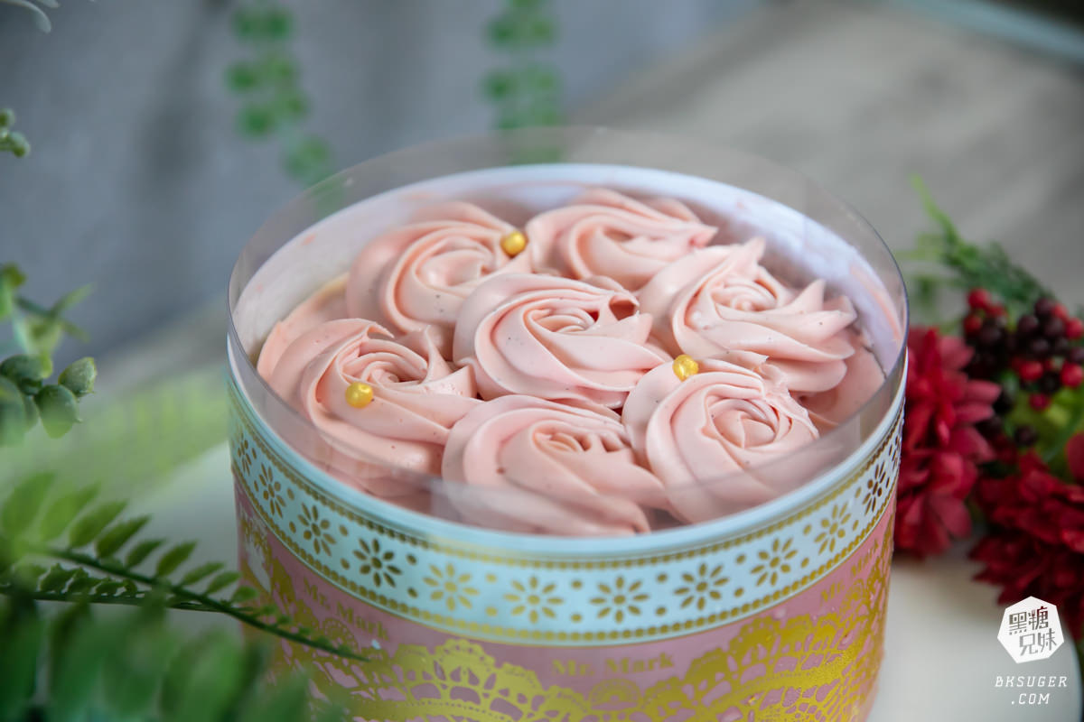 2021母親節蛋糕預定|馬可先生鳳山店|蜜香蘋果蛋糕健康豆漿蛋糕體 - 第6張圖 玫瑰製成只使用健康食材