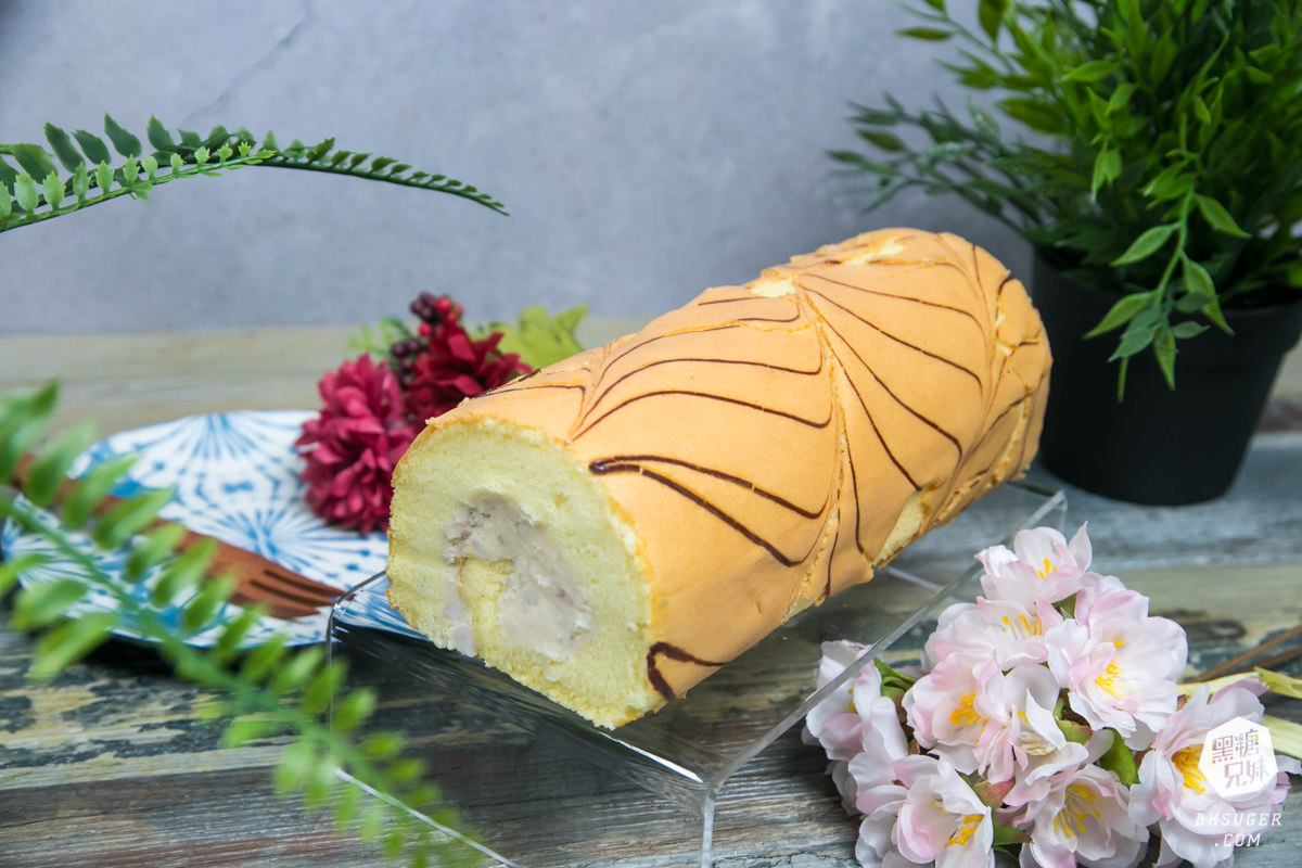 2021母親節蛋糕預定|馬可先生鳳山店|蜜香蘋果蛋糕健康豆漿蛋糕體 - 第35張圖 芋泥燕麥豆漿卷$300