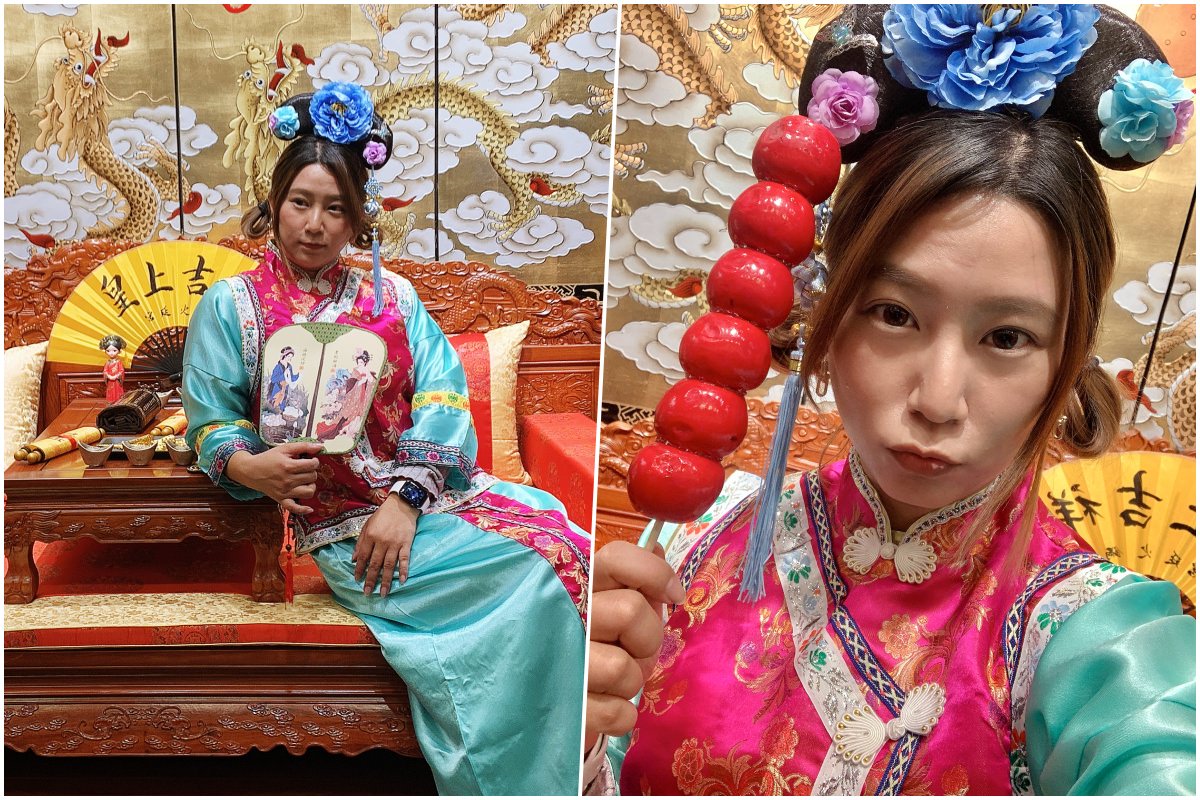 高雄義享天地餐廳｜問鼎-皇上吉祥宮廷火鍋｜宮廷裝扮＆高級龍型訂製餐具、川劇、馬辣旗下品牌