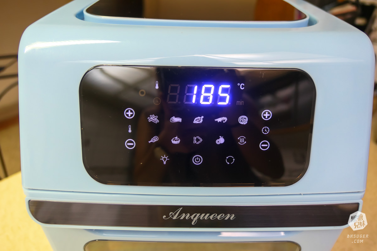 安晴Anqueen氣炸烤箱開箱|12L大容量中秋節在家也能偽烤肉|附氣炸鍋烤箱食譜時間 - 第16張圖 安晴Anqueen氣炸烤箱開箱|12L大容量中秋節在家也能偽烤肉|附氣炸鍋烤箱食譜時間