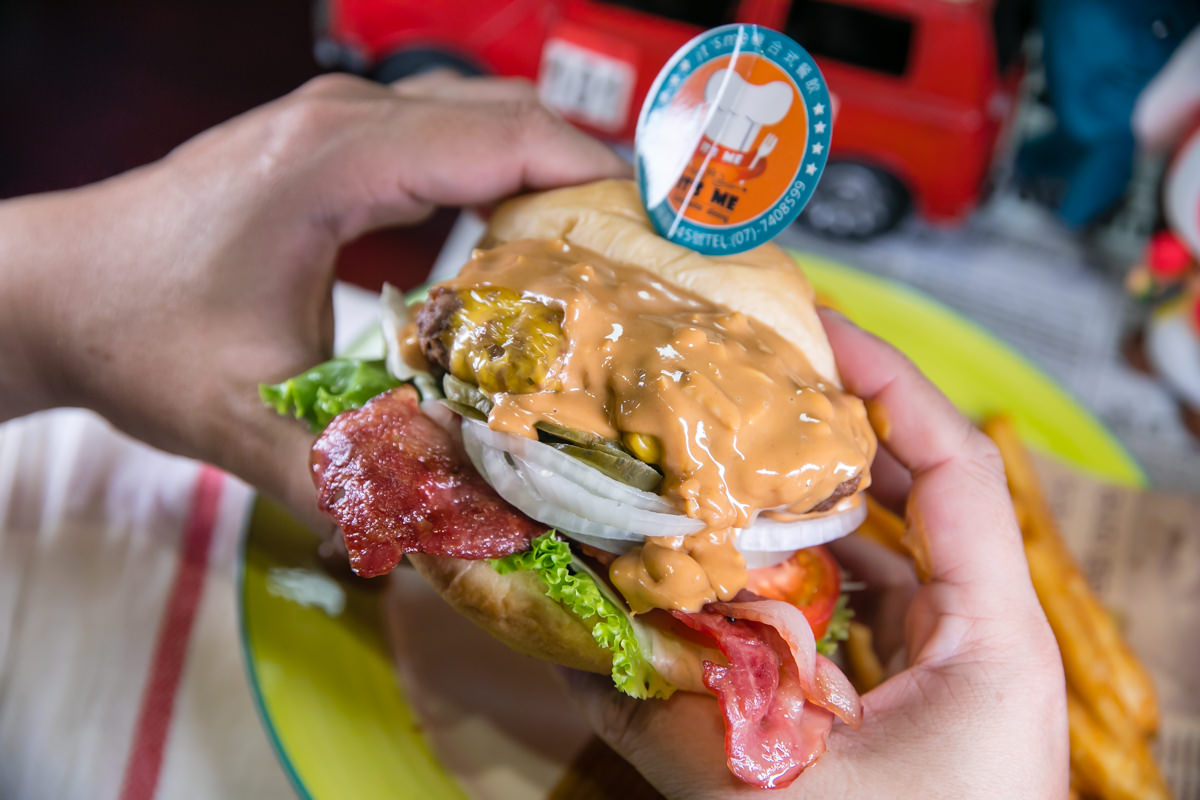 新崛江美食漢堡店|回到學生時期的It’s me Burger Party美式漢堡|全天候供餐輕食漢堡三明治| - 第20張圖 新崛江美食漢堡店|回到學生時期的It’s me Burger Party美式漢堡|全天候供餐輕食漢堡三明治|