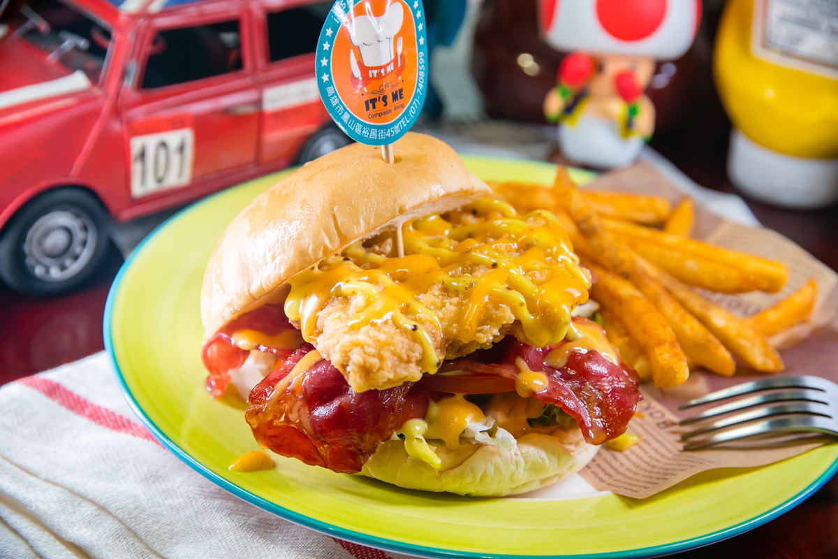 新崛江美食漢堡店|回到學生時期的It’s me Burger Party美式漢堡|全天候供餐輕食漢堡三明治| - 第32張圖 新崛江美食漢堡店|回到學生時期的It’s me Burger Party美式漢堡|全天候供餐輕食漢堡三明治|