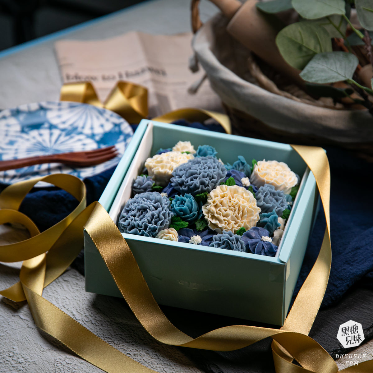 高雄韓式錶花蛋糕推薦｜仙女的蛋糕｜精緻的花型不是奶油-客製化生日蛋糕、客製求婚紀念日蛋糕2