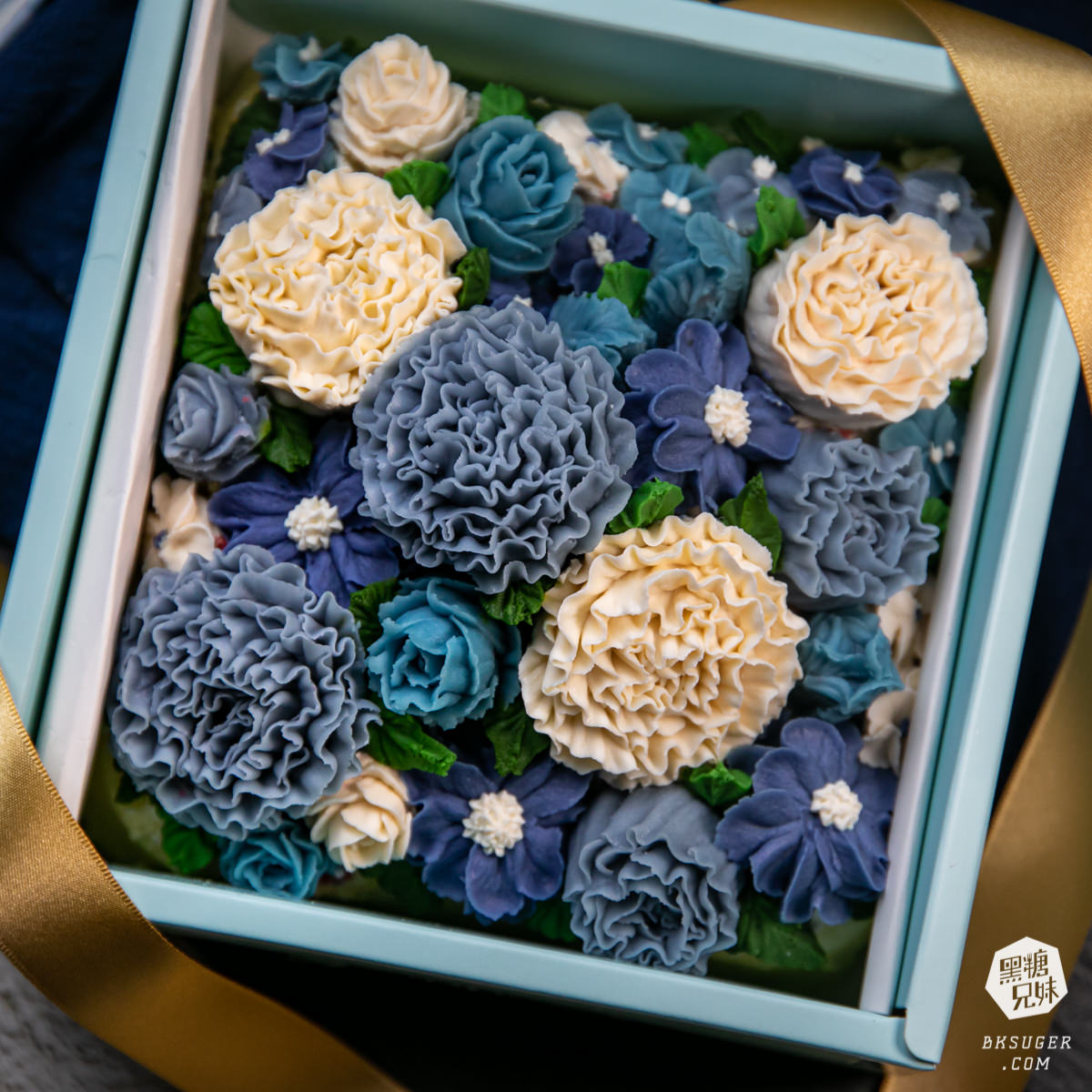 高雄韓式錶花蛋糕推薦｜仙女的蛋糕｜精緻的花型不是奶油-客製化生日蛋糕、客製求婚紀念日蛋糕2