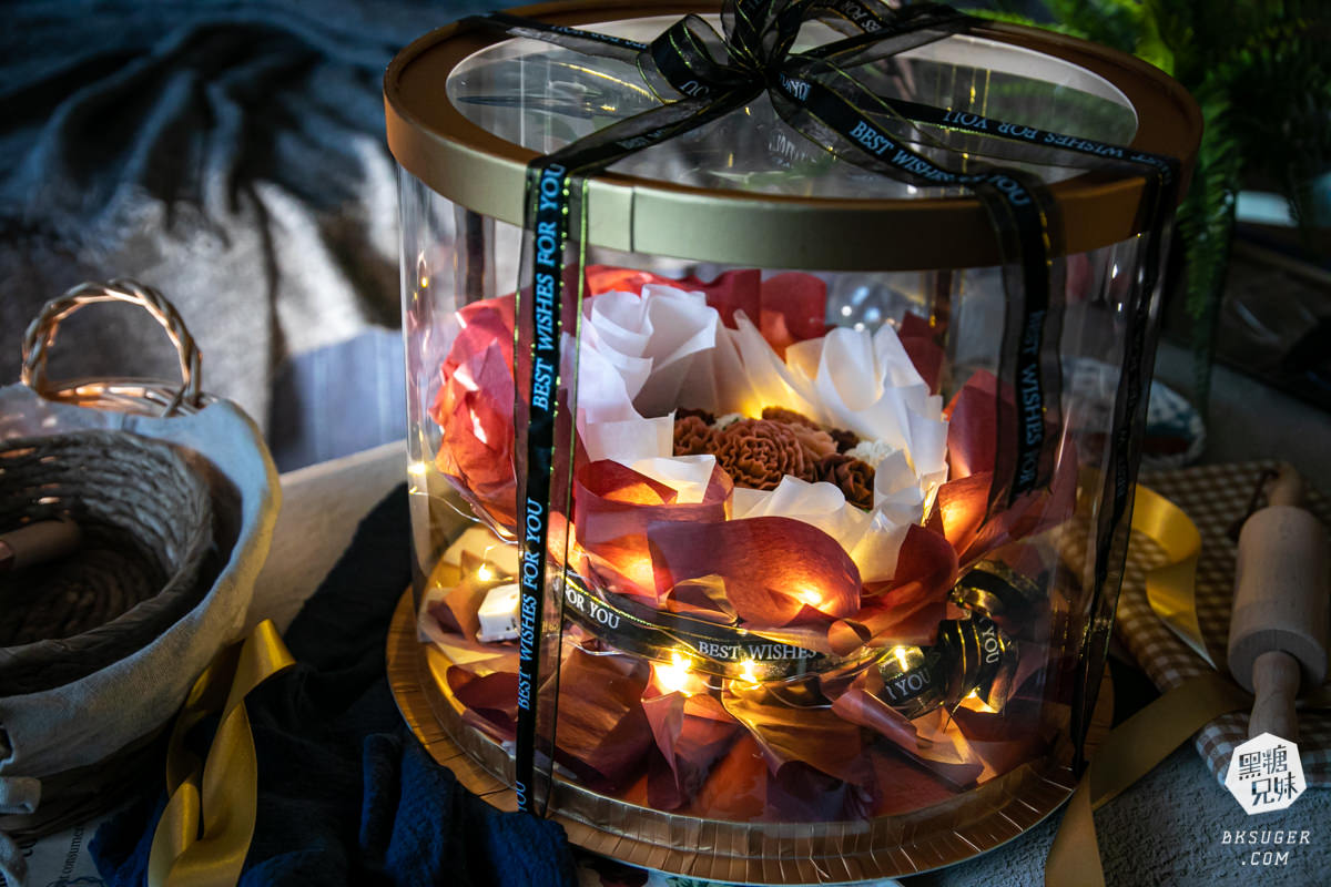 高雄韓式錶花蛋糕推薦｜仙女的蛋糕｜精緻的花型不是奶油-客製化生日蛋糕、客製求婚紀念日蛋糕2