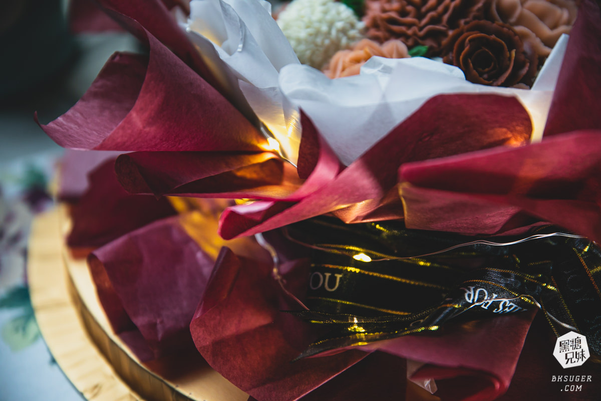 高雄韓式錶花蛋糕推薦｜仙女的蛋糕｜精緻的花型不是奶油-客製化生日蛋糕、客製求婚紀念日蛋糕2