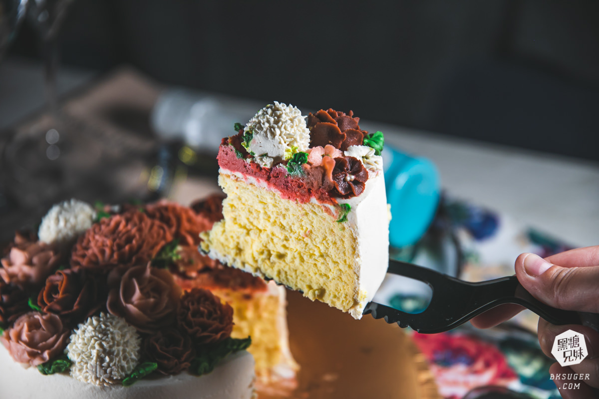 高雄韓式錶花蛋糕推薦｜仙女的蛋糕｜精緻的花型不是奶油-客製化生日蛋糕、客製求婚紀念日蛋糕2