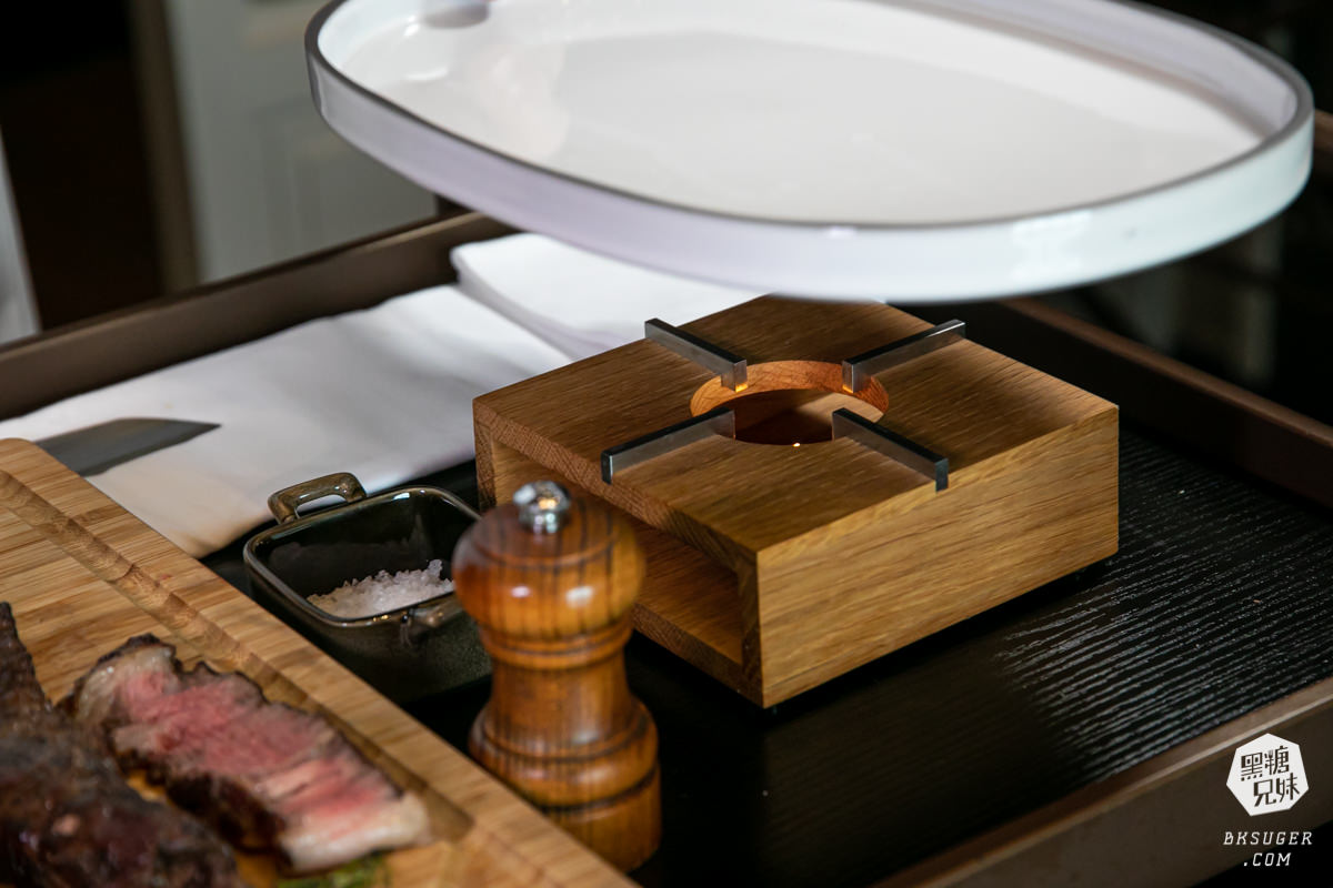 高雄漢來焰牛排館｜共享排餐＆桌邊秀互動理念｜質感小農精緻沙拉甜點自助吧