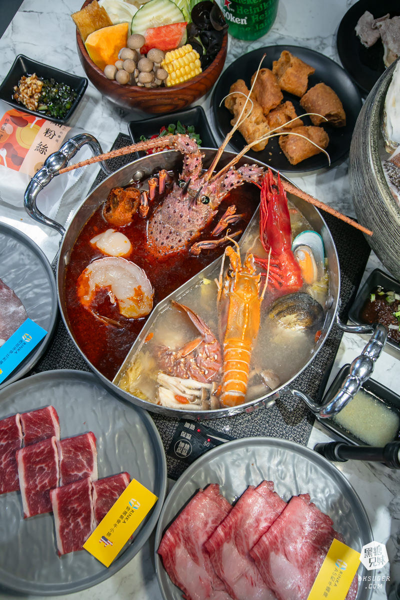 梨花A5和牛放題|高雄春酒特別企劃10人共享的扶桑之宴|龍蝦超大活鮑魚鮮美上桌一人一隻 - 第42張圖 梨花A5和牛放題